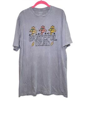 Grateful Dead Pumpkin Themed Dancing Bears Graphic  Shirt Size L Band Tee